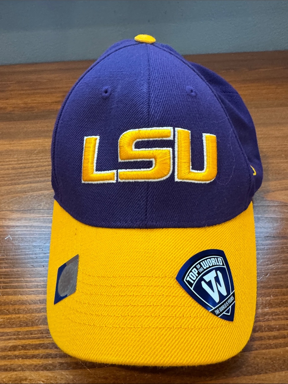 LSU Purple and Gold Hat Top of the World Hat New With Tags